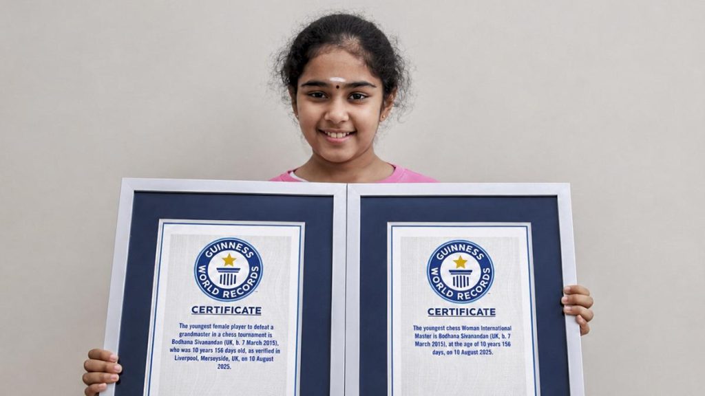 Indian-origin English chess player Bodhana Sivanandan has become: A practical reader guide