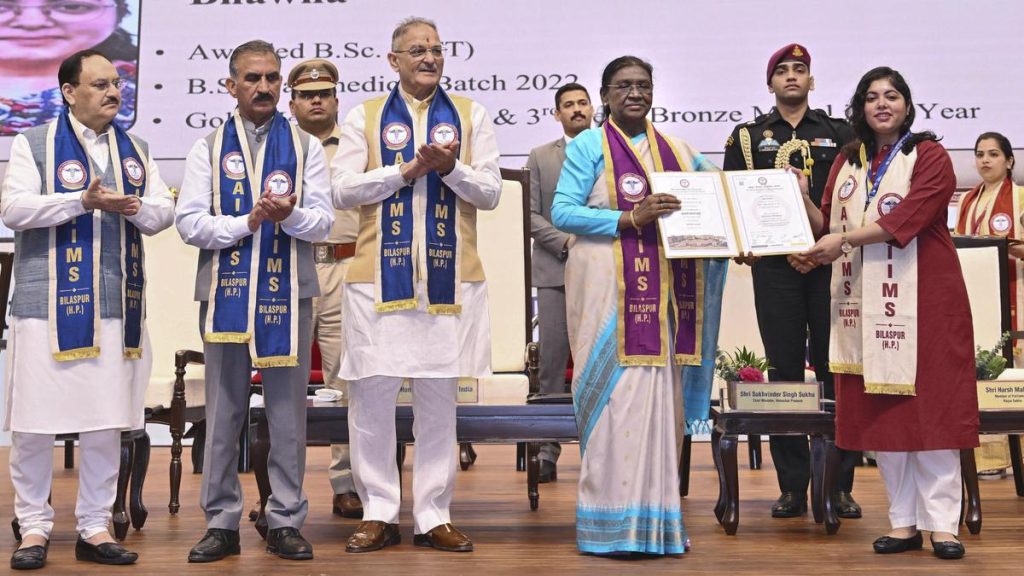 At AIIMS Bilaspur convocation, President Murmu urges doctors: A practical reader guide