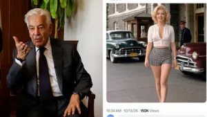 Pakistan defence minister Khawaja Asif's AI post on Marilyn Monroe: A practical reader guide