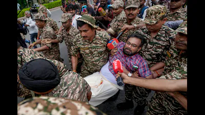 Rajya Sabha MP John Brittas on Sunday alleged that Delhi Police: A practical reader guide