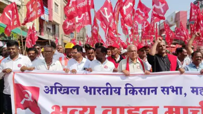 Over 12,000 farmers began a march to Mumbai on Tuesday demanding: A practical reader guide