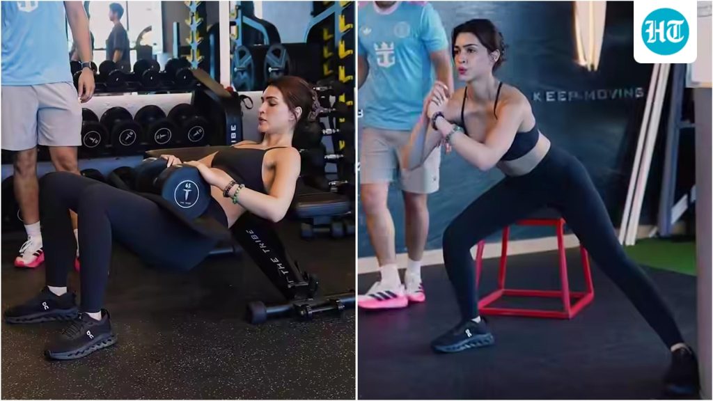 Now, her latest workout session, focusing on her core and glutes: A practical reader guide