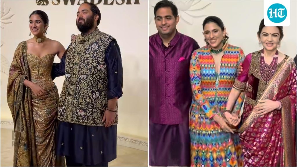 Radhika Merchant surprises in antique gold corset blouse, Shloka: A practical reader guide