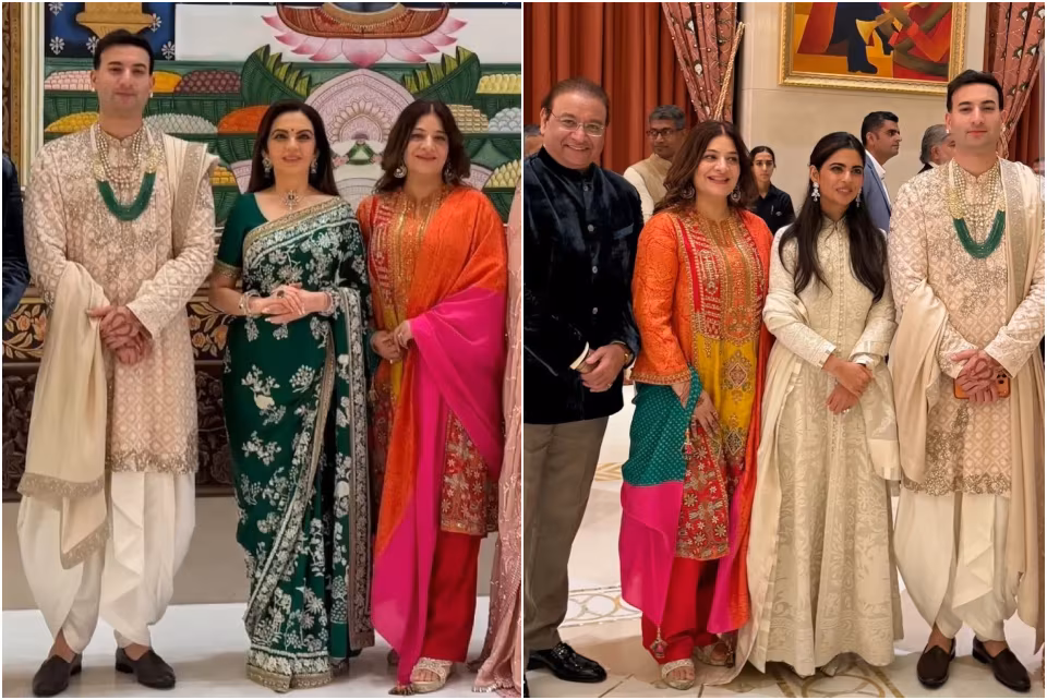 Nita Ambani dazzles in green saree, Isha Ambani's ivory anarkali: A practical reader guide