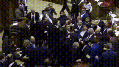 Punches fly, chairs thrown as Armenia parliament turns: A practical reader guide