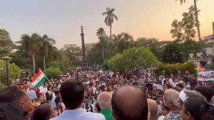 Demonstrators spilt onto the streets outside the Goa Police: A practical reader guide