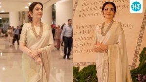 Nita Ambani's silk saree and diamond jewels steal the show in new: A practical reader guide