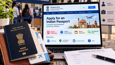 A step-by-step guide on the process to apply for Indian passport —: A practical reader guide