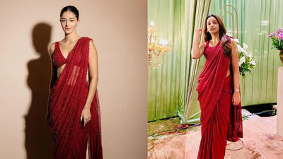Recreating Ananya Panday’s crimson red look for a family wedding: A practical reader guide