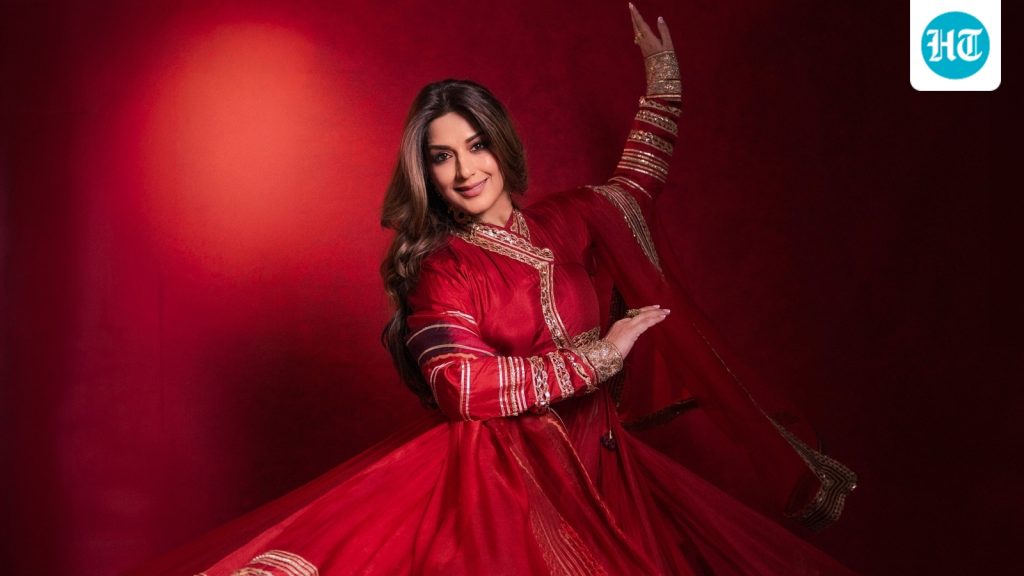 The 51-year-old star wore a sindoori red version of an anarkali: A practical reader guide